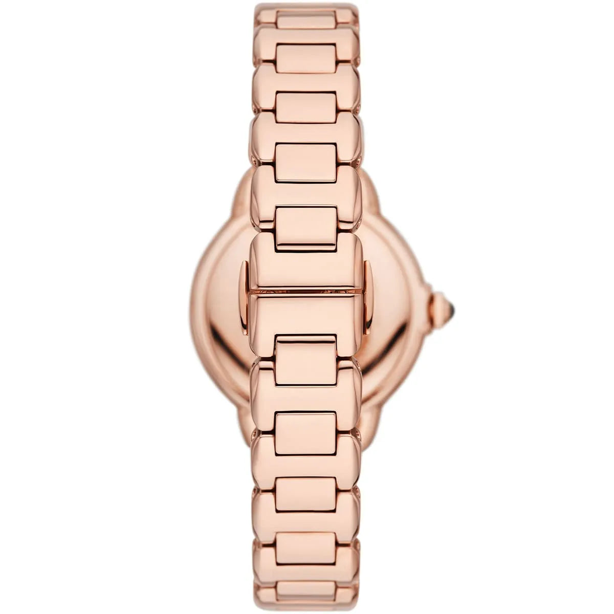 Rose gold butterfly clasp with Emporio Armani logo for AR11570 watch