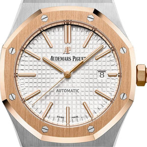 Audemars Piguet Royal Oak Men's Automatic Watch – Silver Dial & Two-Tone Stainless Steel Strap – view 8