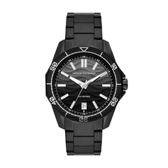 Armani Exchange Spencer AX1952 Men's Watch – Grey Dial & Black Stainless Steel Bracelet