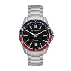 Armani Exchange Spencer AX1955 Men's Watch – Black Dial & Stainless Steel Bracelet