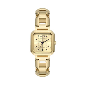 Armani Exchange Leila AX5721 Women's Watch – Gold Dial & Gold Stainless Steel Bracelet