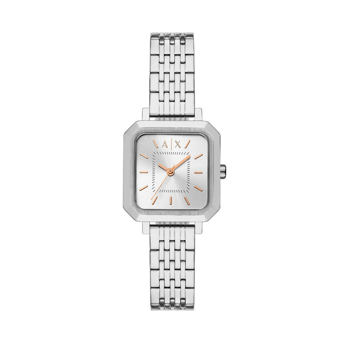 Armani Exchange Leila AX5724 Women's Watch – Silver Dial & Silver Stainless Steel Bracelet