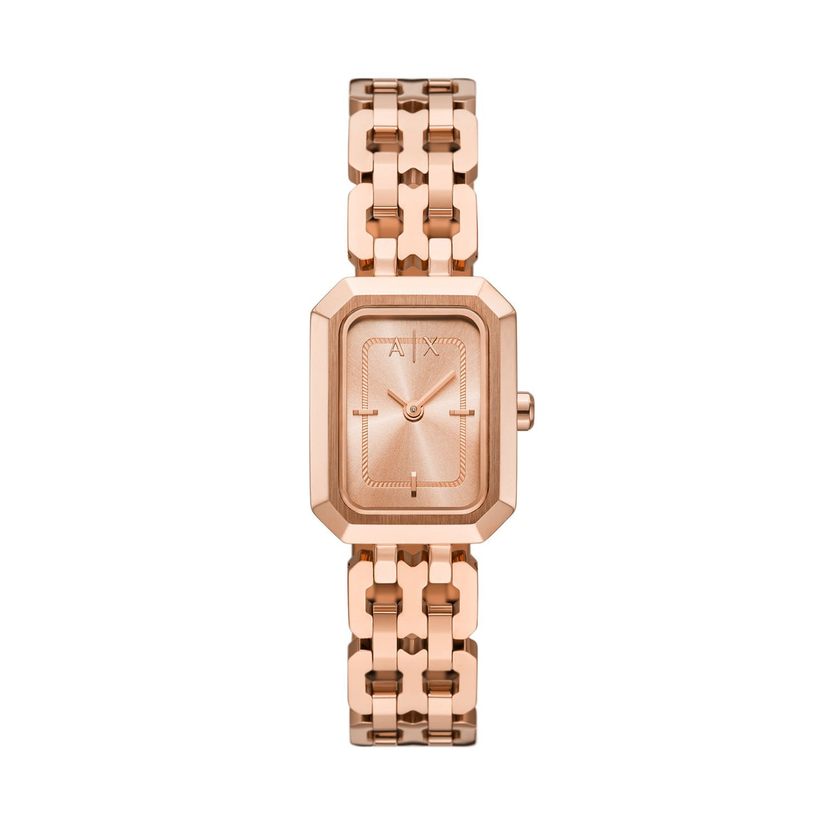 Armani Exchange AX5814 Women's Watch – Rose Gold Dial & Rose Gold Stainless Steel Bracelet