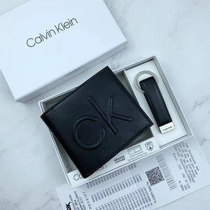 Calvin Klein Men's Accessory Set with Wallet and Keychain