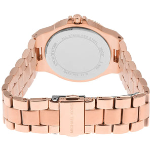 ظهر ساعة Michael Kors Lennox MK7279 الأصلي موضح عليه كود الموديل والباركود