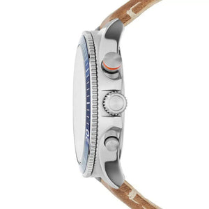 Right side view of Fossil Wakefield CH2951 men's chronograph watch