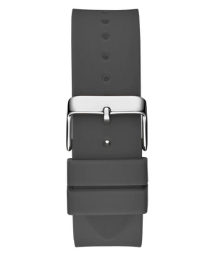 Grey buckle clasp on the grey rubber strap of the GW0203G9