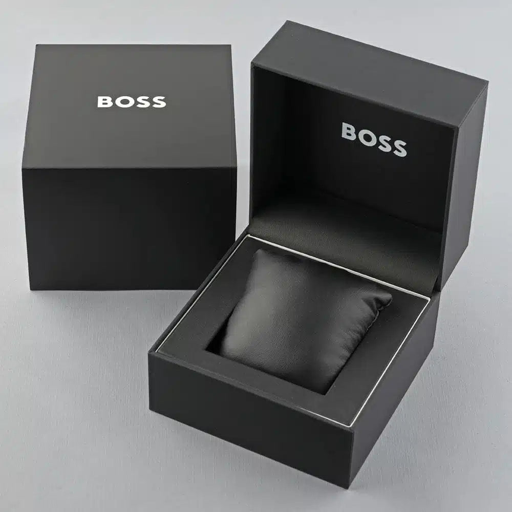 Right side angled view of Hugo Boss 1514086 highlighting the integrated tonneau case shape