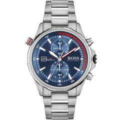 Hugo Boss 1513823 Men's Watch – Silver & Blue | Original Hugo Boss