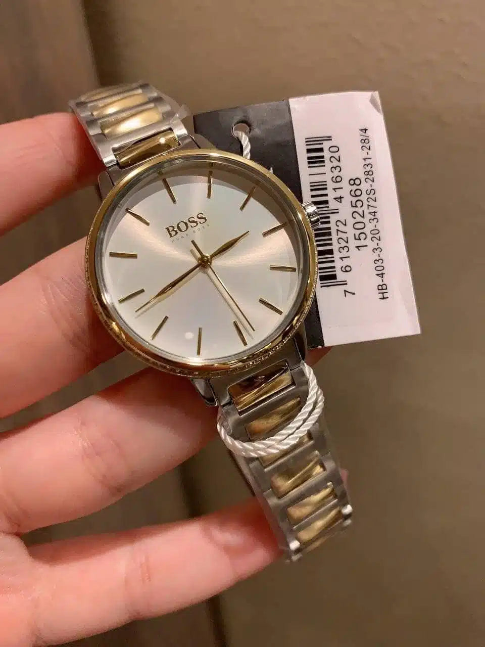 Original packaging box for Hugo Boss Signature 1502568 women's watch