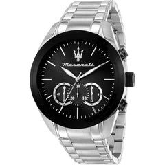 Maserati Traguardo R8873612062 Men's watch - black dial steel strap