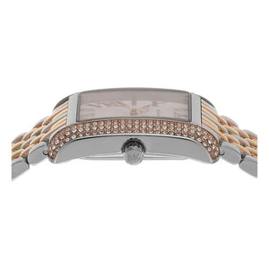 Michael Kors Emery Three-Tone MK4744 Women’s Silver, Gold & Rose Gold Stainless Steel Watch - Luxury Hub Store