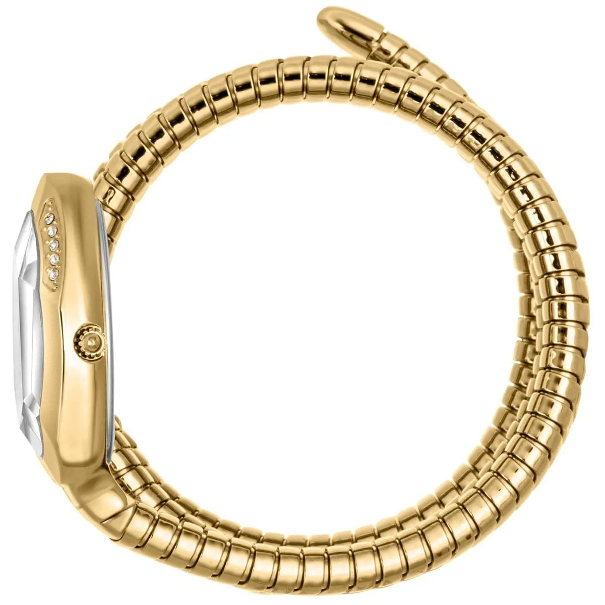 Just Cavalli Signature Snake JC1L224M0035 women's watch - side profile view