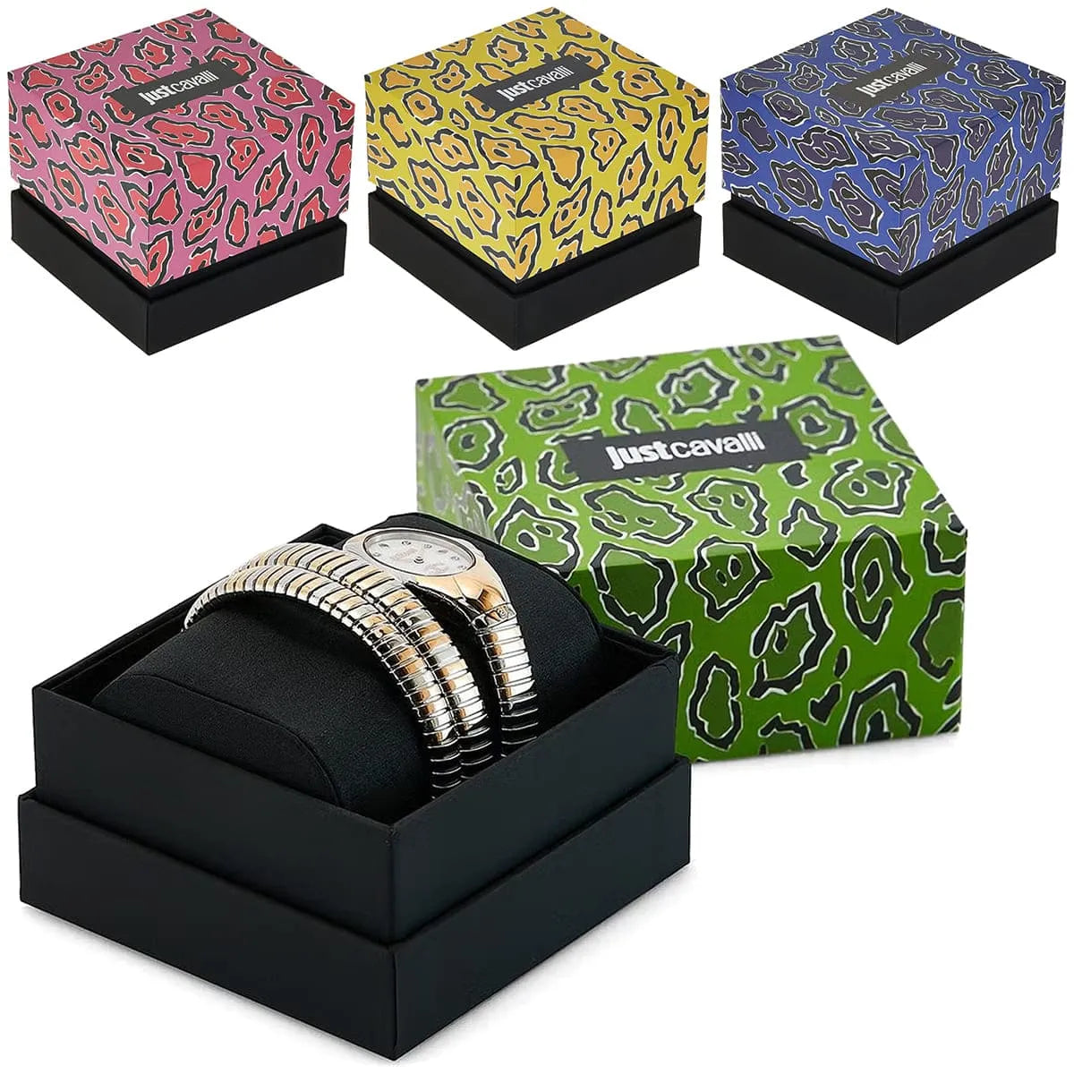 Original Just Cavalli watch box and packaging