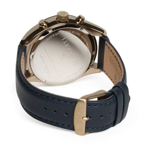 Back view of the Maserati R8871612016 watch showing the stainless steel caseback and serial number details