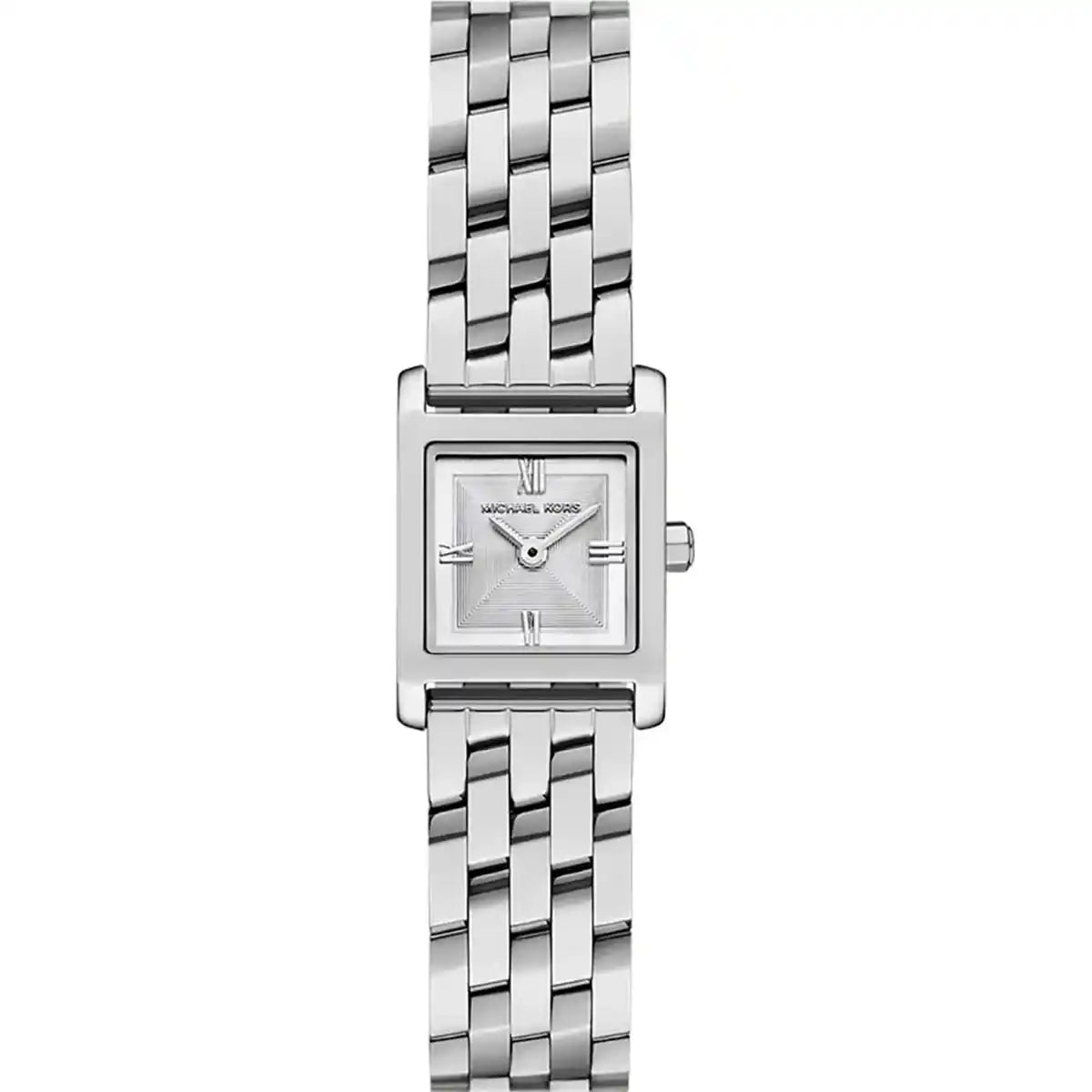 Original Michael Kors MK4933 Georgie silver-tone square dial watch - Luxury Hub Egypt