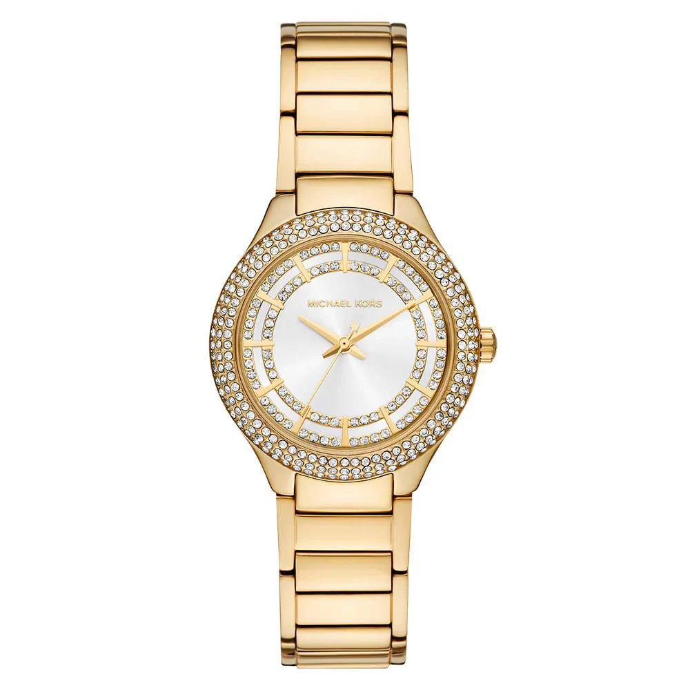 Original Michael Kors MK3312 Kerry full gold-tone crystal glitz watch - Luxury Hub Egypt
