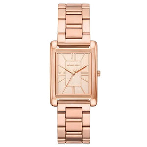 Original Michael Kors MK4905 Maren rose gold-tone rectangular watch - Luxury Hub Egypt