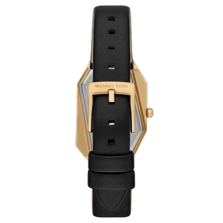 Original case back of Michael Kors Gia MK4880 with engraved model and serial number