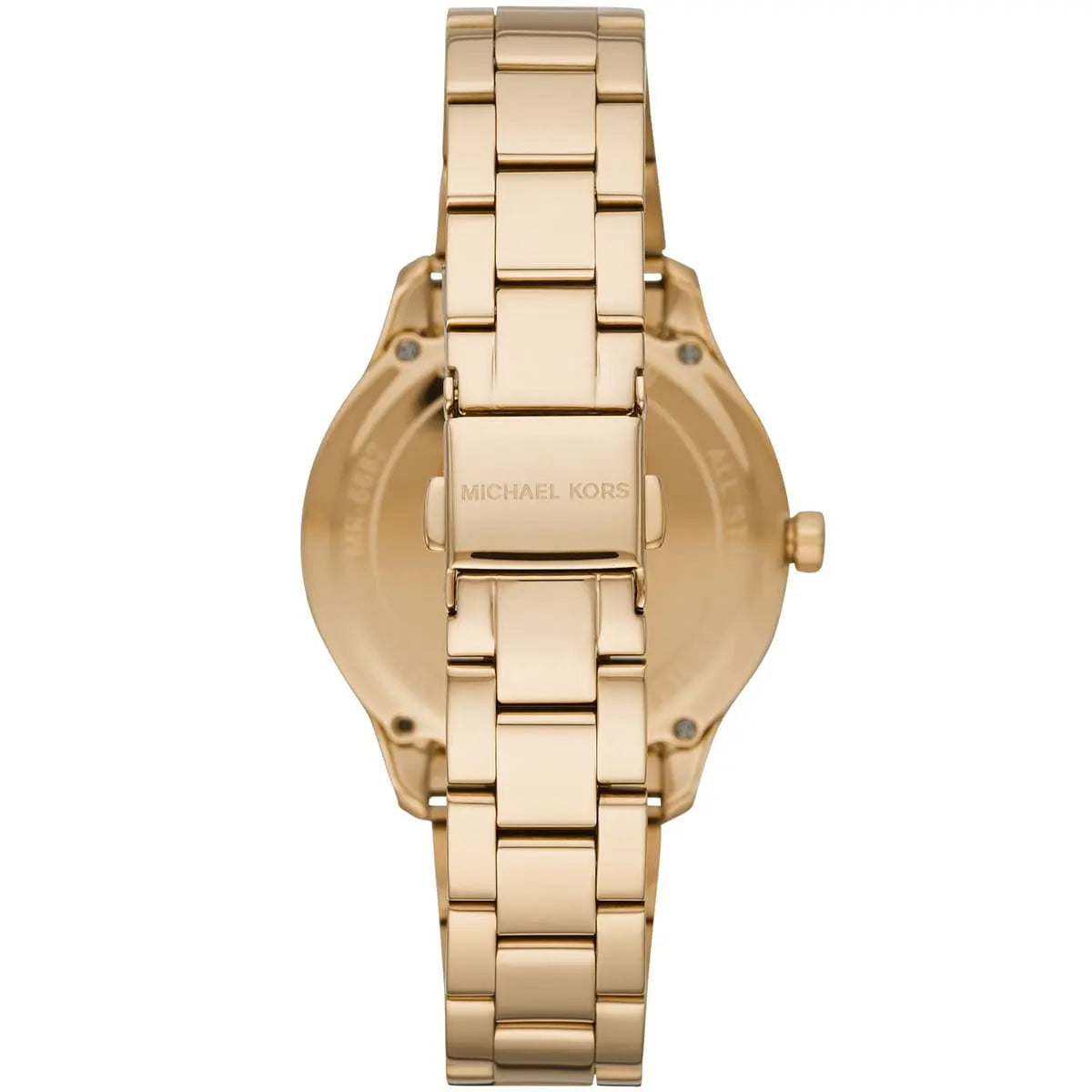 Back case of Michael Kors MK6682 with engraved logo and model number