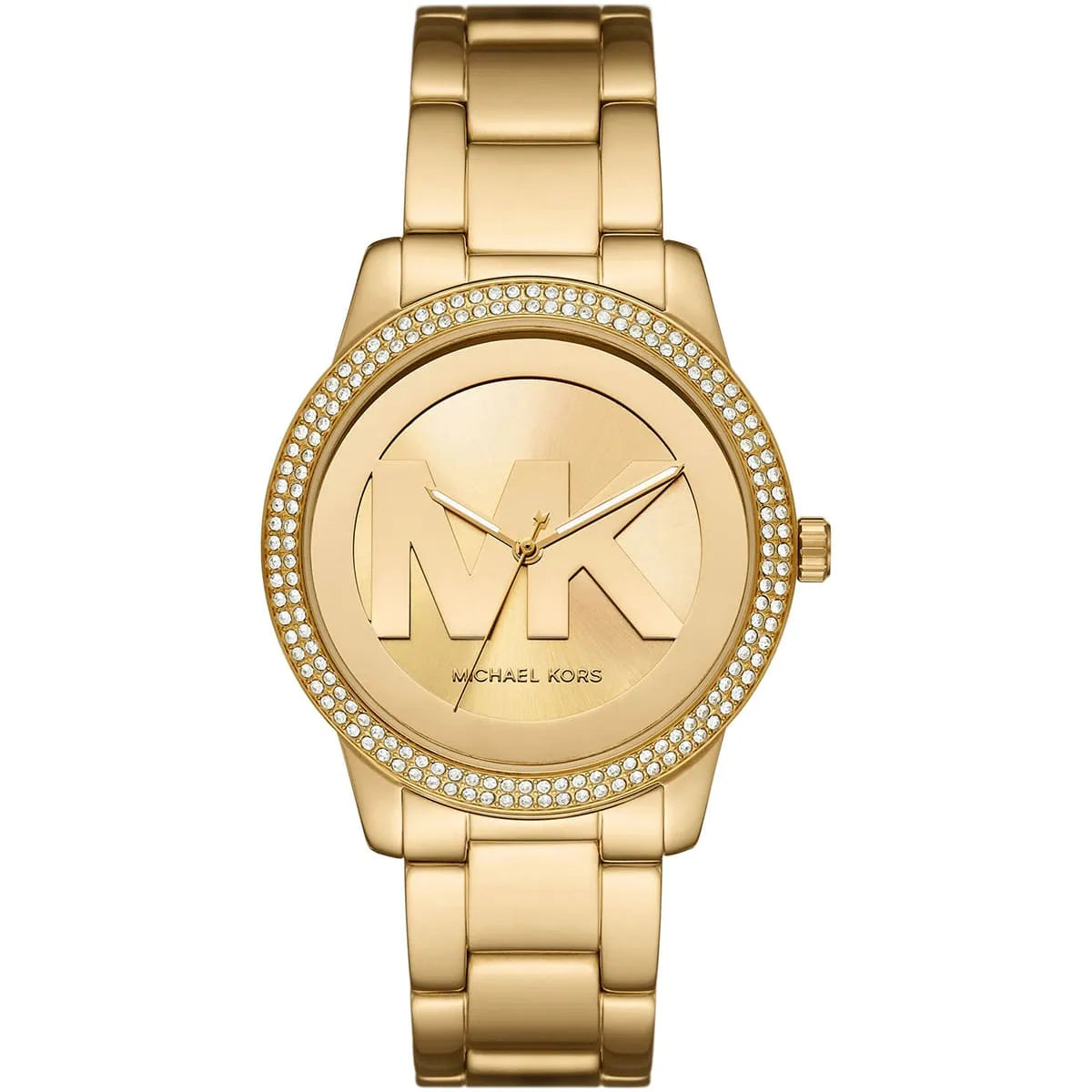 ساعة Michael Kors MK6879 أصلية حريمي ذهبي مرصعة بالكريستال من Luxury Hub