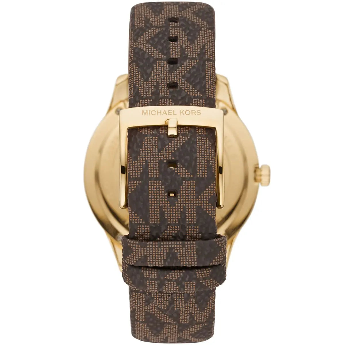 Back case of Michael Kors MK6979 with engraved logo and model number