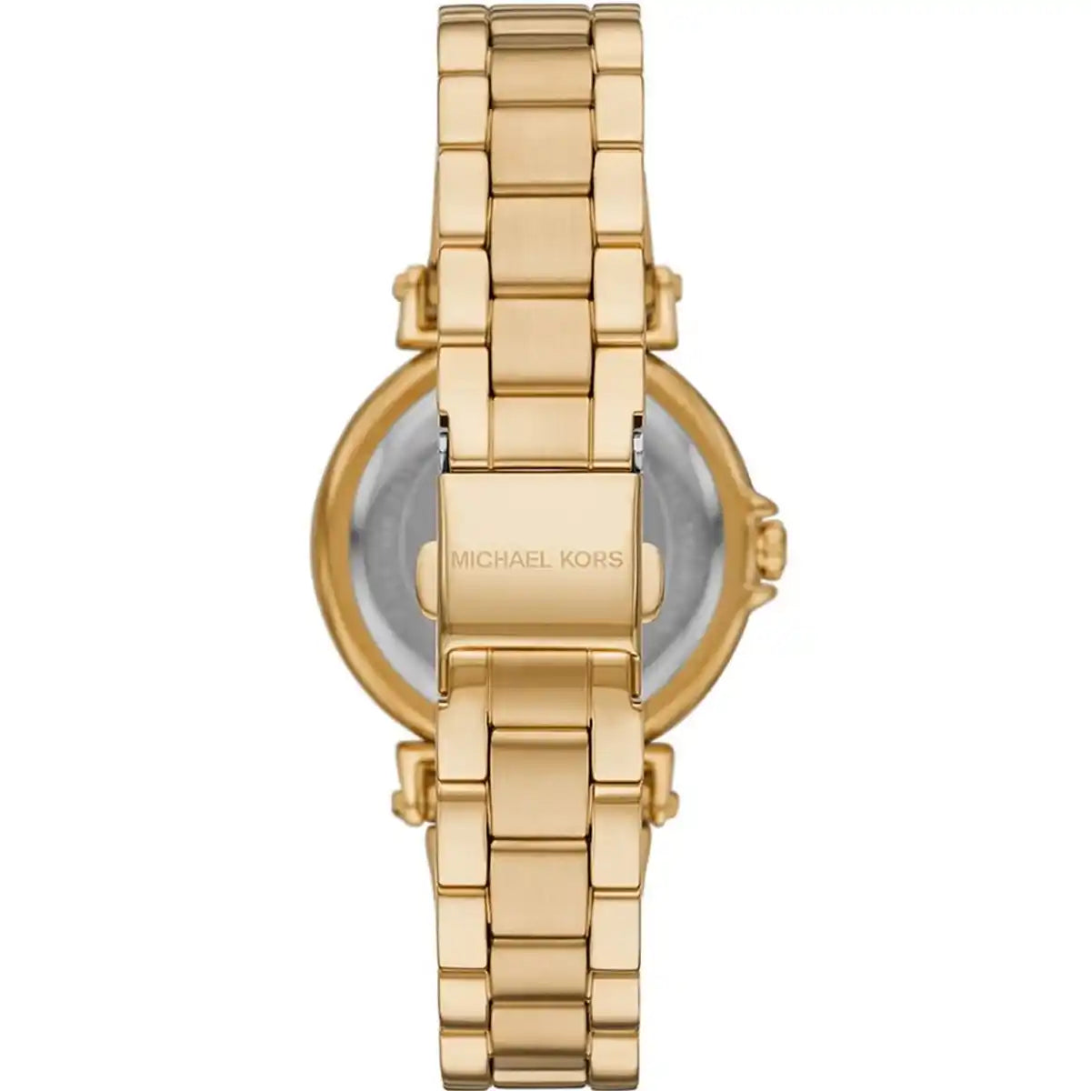 Original case back of Michael Kors Maren MK7516 with engraved model number