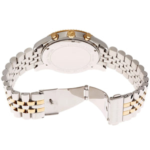 Silver deployment clasp with Michael Kors logo for MK8344 Lexington watch