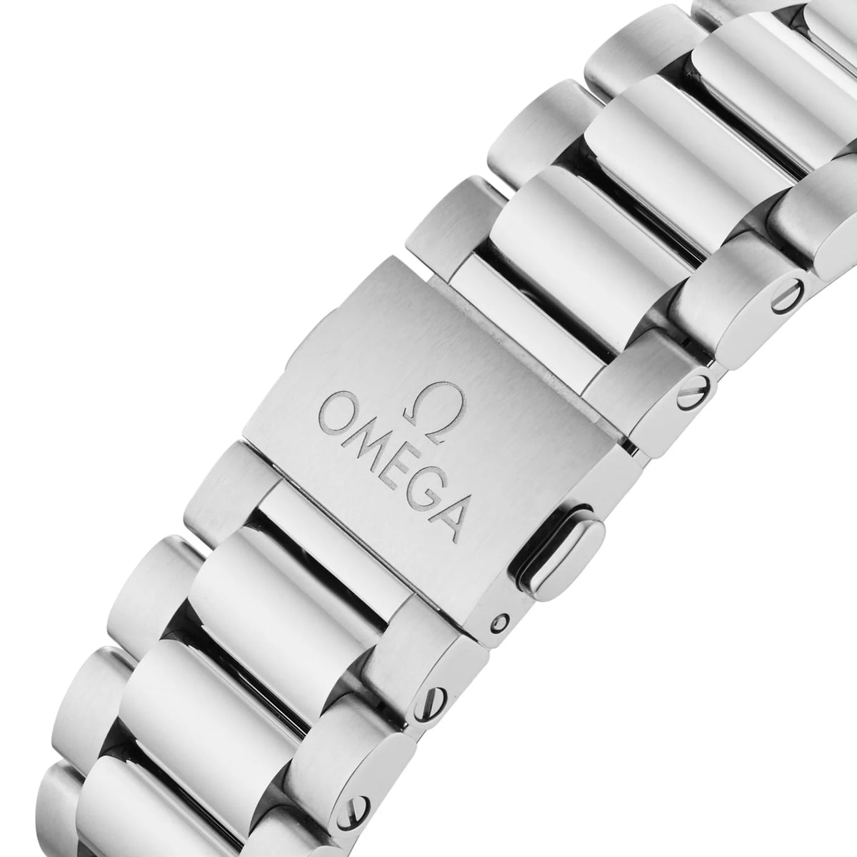 Omega Seamaster Aqua Terra Shades 220.10.38.20.13.003 automatic watch, 38mm stainless steel case, terracotta dial, steel bracelet – bracelet view