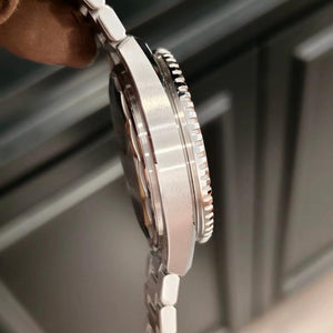 Omega Seamaster Planet Ocean 600M 217.30.42.21.01.003 men's automatic watch, 42mm stainless steel case – side profile view