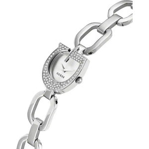 Guess Gia GW0683L1 women's watch - silver dial silver steel strap