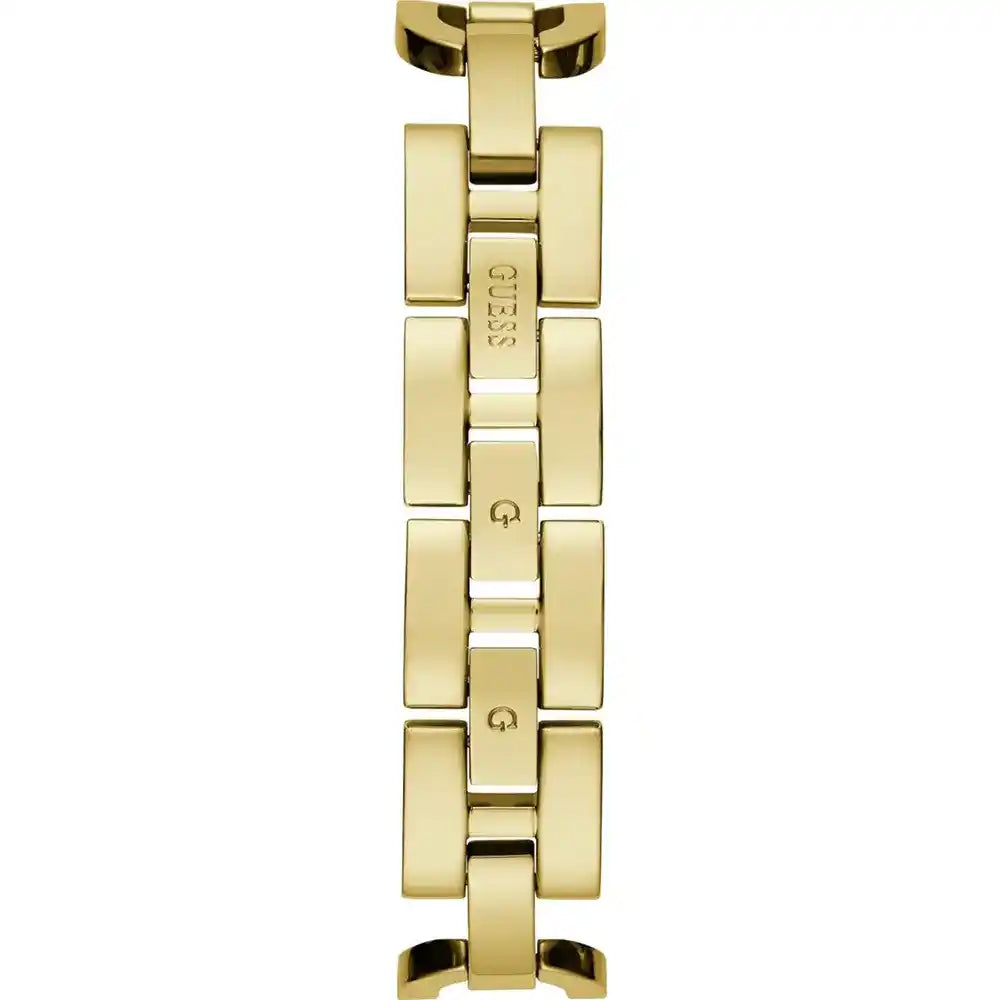 Guess Gia GW0683L2 women's watch - silver dial gold steel chain strap