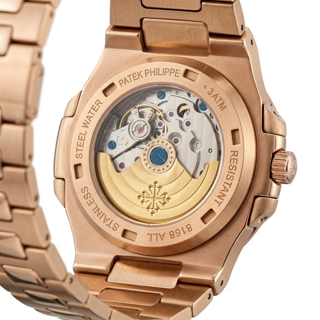 Patek Philippe Nautilus 40mm men's automatic watch – detail view 3