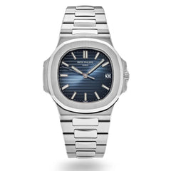 Patek Philippe Nautilus 5711/1A-010 40mm Men's Automatic Watch – Blue Dial & Silver Stainless Steel Strap
