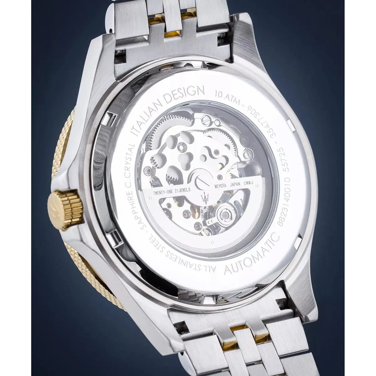 Maserati Sfida R8823140010 Men's Automatic Skeleton Watch – view 6
