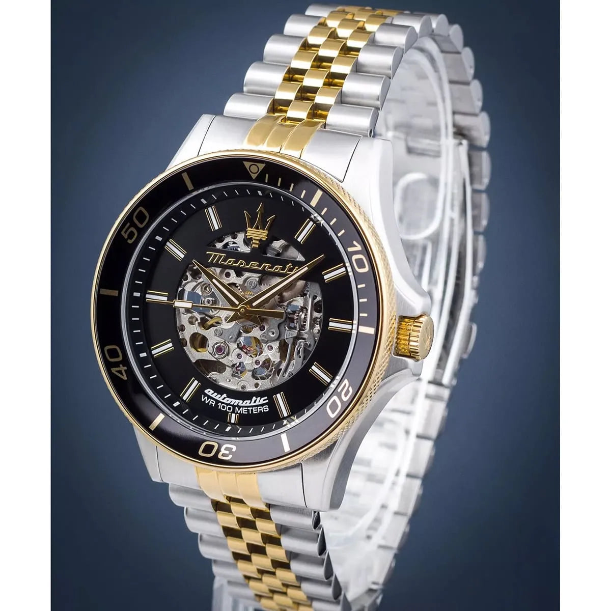 Maserati Sfida R8823140010 Men's Automatic Skeleton Watch – view 5