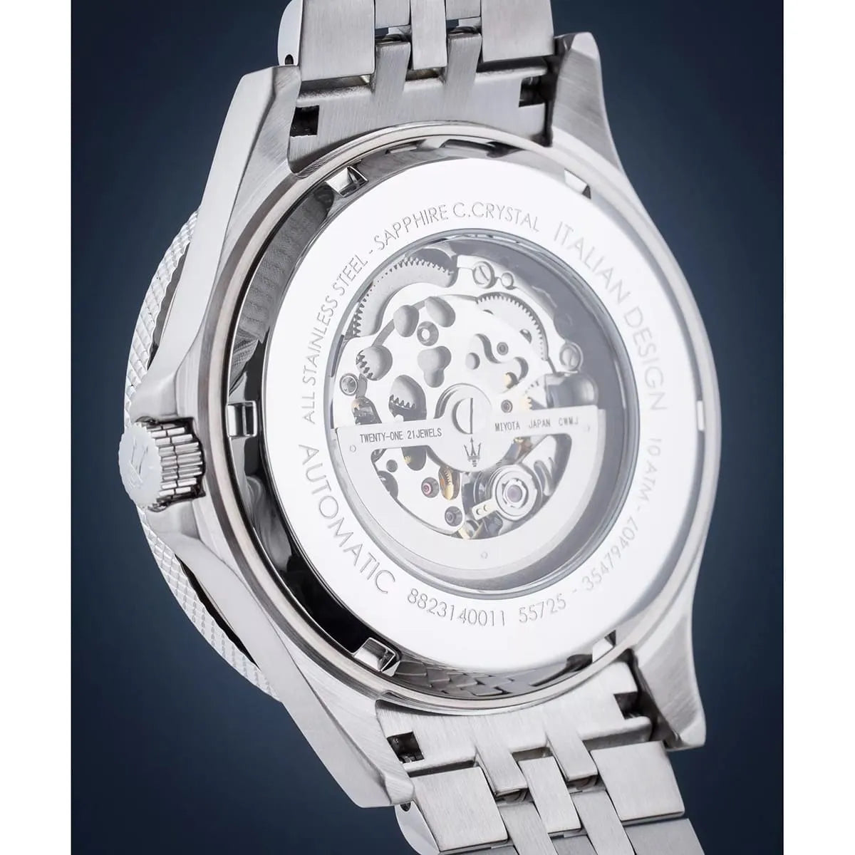 Maserati Sfida R8823140011 Men's Automatic Skeleton Watch – view 6