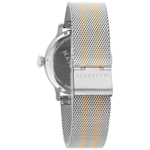 Maserati Epoca R8853118005 Men's watch - silver dial detail