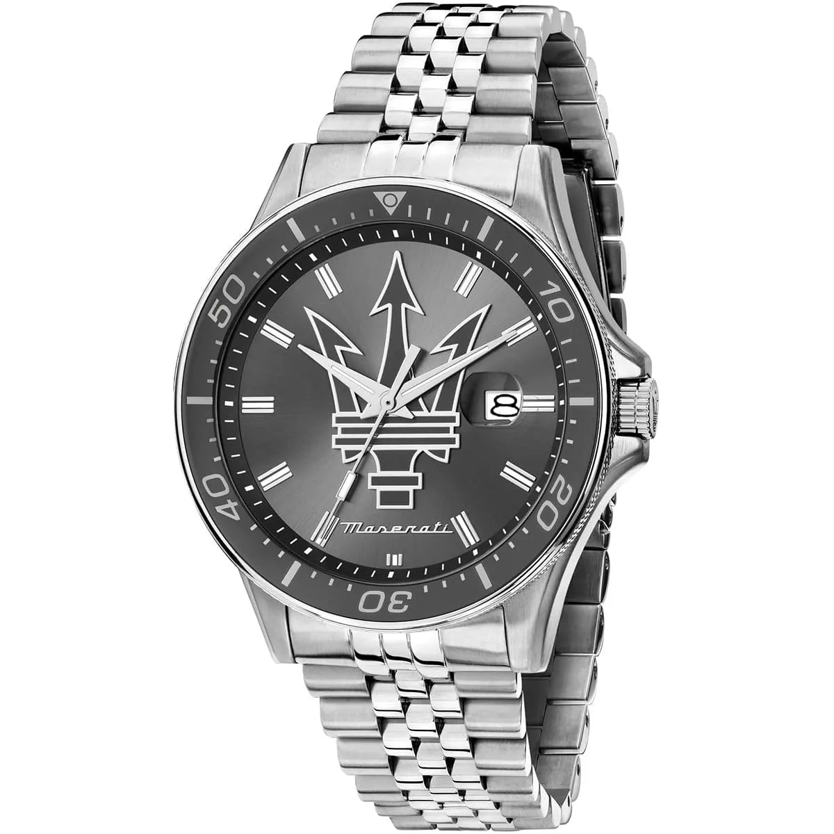 Maserati Sfida R8853140010 Men's watch - gray dial steel strap