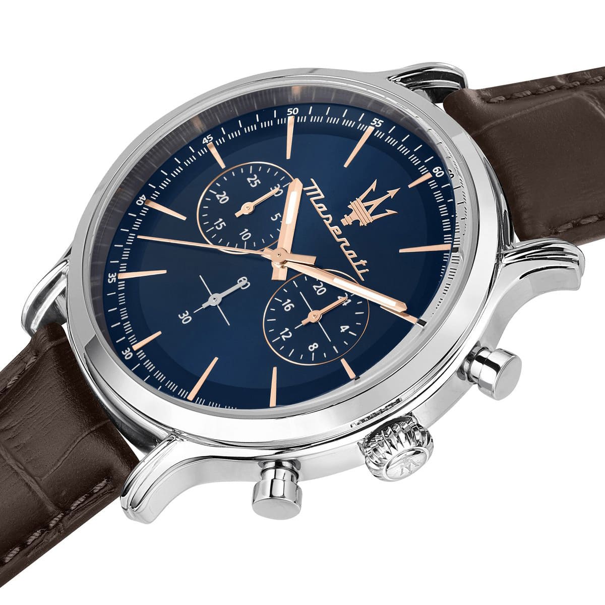 Maserati Epoca R8871618014 Men's watch - blue dial detail