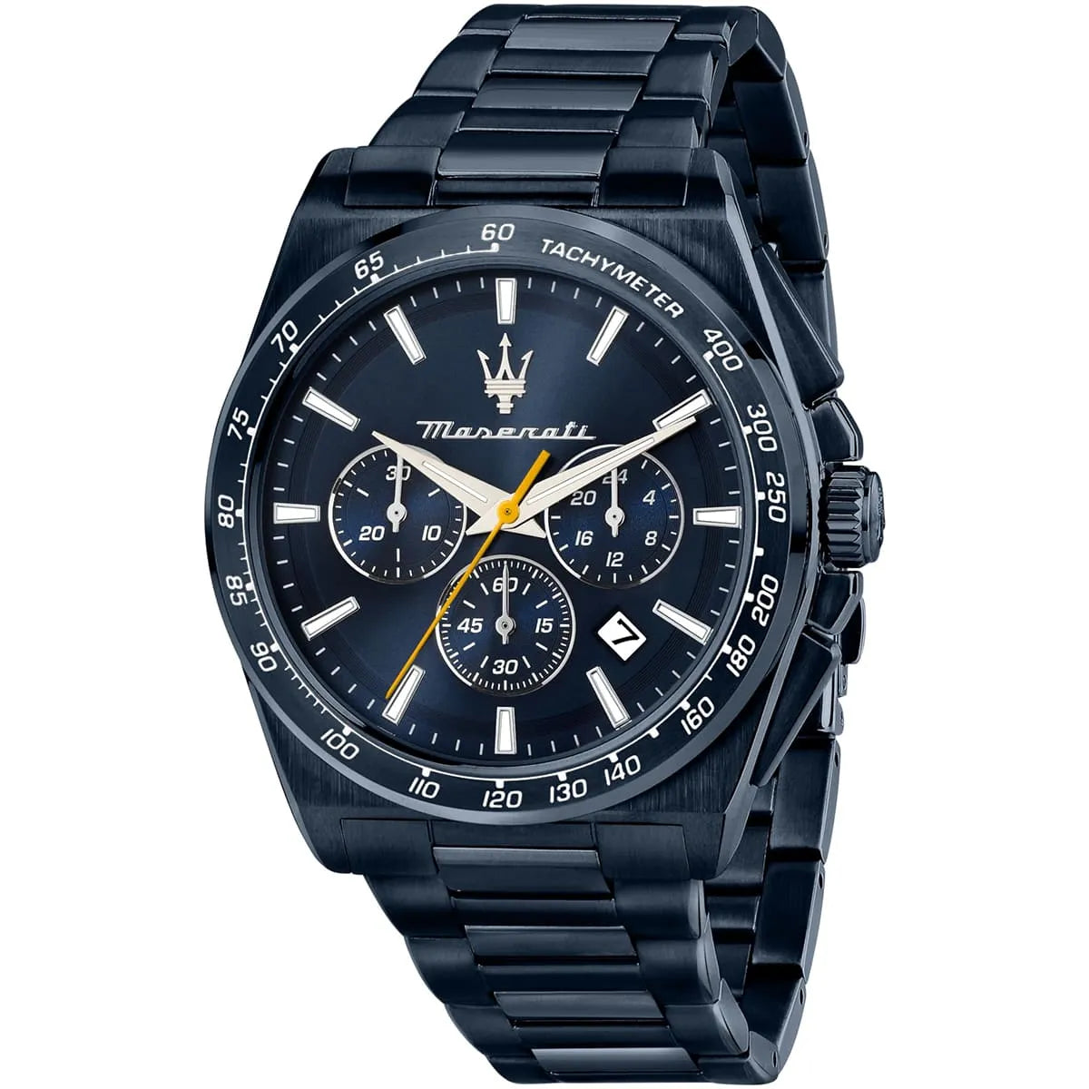 Maserati Velocita R8873652008 Men's Chronograph Watch – Blue Dial & Blue Stainless Steel Strap