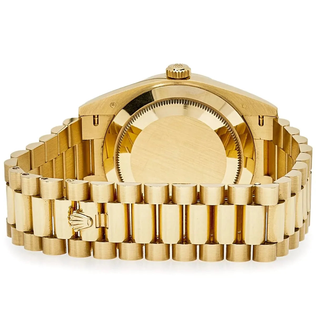 Rolex Day-Date 41mm men's mirror watch, champagne roman numeral dial – view 5