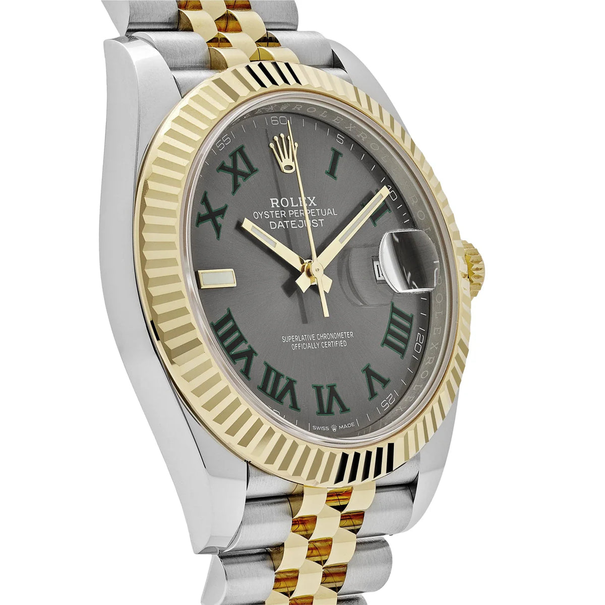Rolex Datejust men's mirror watch, gray dial – view 6