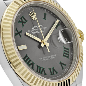 Rolex Datejust men's mirror watch, gray dial – view 7