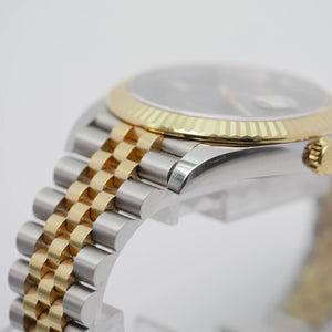 Rolex Datejust men's mirror watch, white dial – view 6