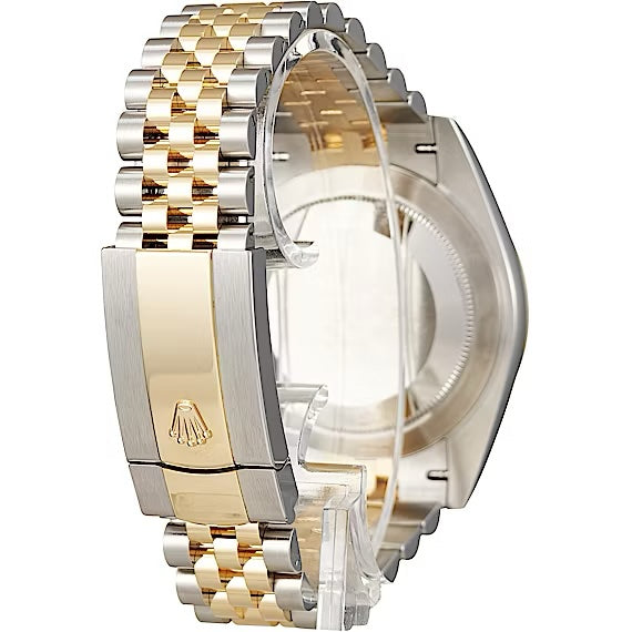 Rolex Datejust men's mirror watch, white dial – view 7