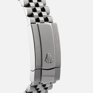 Rolex Datejust men's mirror watch, black dial – view 15