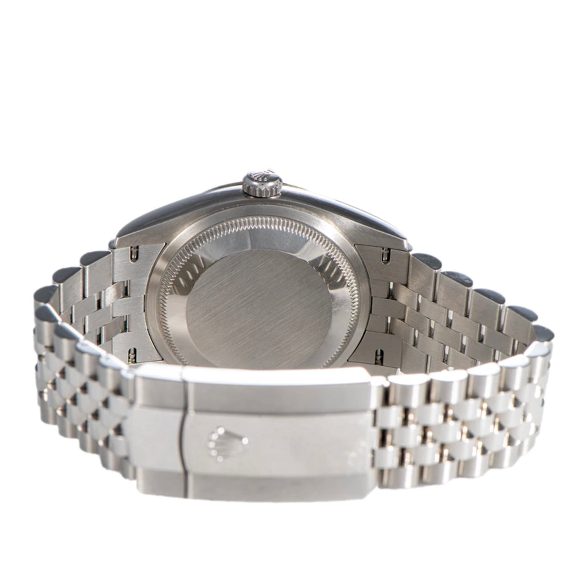 Rolex Datejust men's mirror watch, green dial – view 5