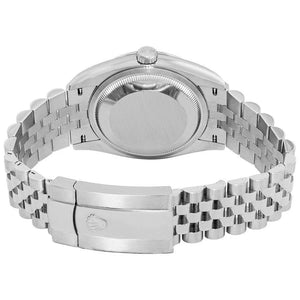 Rolex Datejust men's mirror watch, white dial – view 3