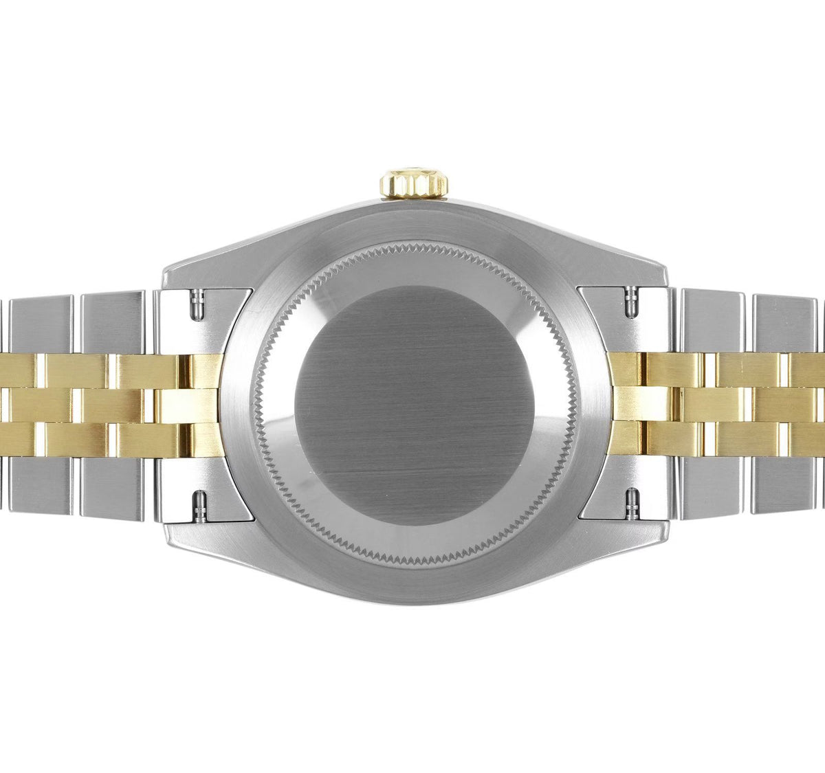 Rolex Datejust men's mirror watch, gold-tone dial – view 8